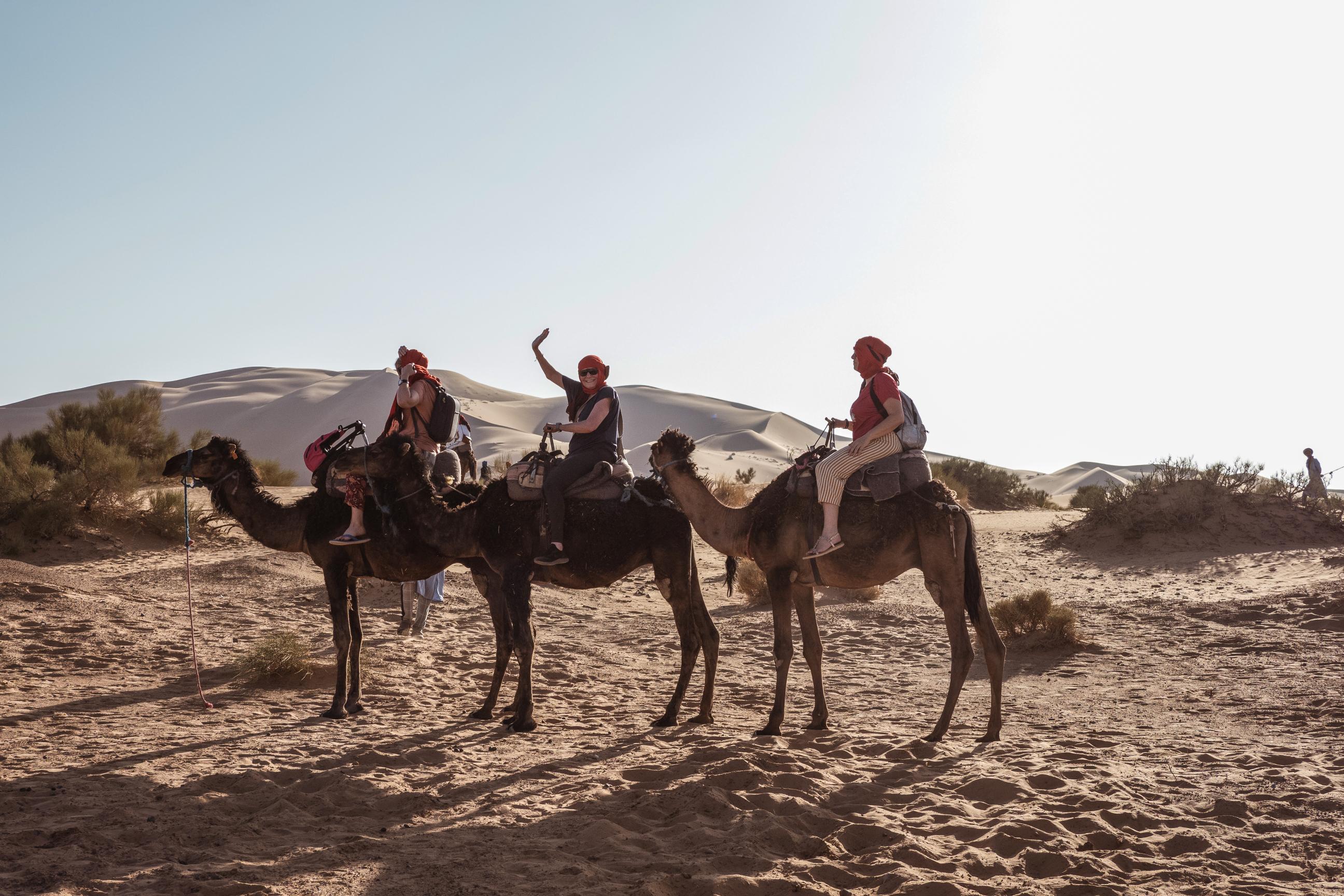 Erg Chebbi · first bivouac, 1996
